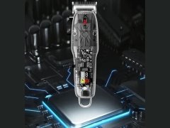 قیمت ماشین اصلاح شارژی کیمی Kemei Km-Ng108 Usb Transparent Body Hair Cutting Machine