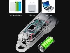 قیمت ریش تراش و ماشین اصلاح شارژی کیمی Kemei Km-Ng108 Usb Transparent Body Hair Cutting Machine