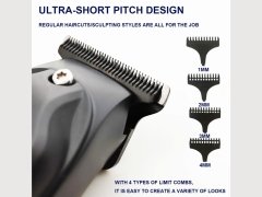 ماشین اصلاح موی سر و بدن شارژی کیمی Kemei Hair Trimmer Barber Clippers Km-2288