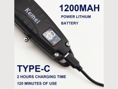 ماشین اصلاح موی سر و بدن شارژی کیمی Kemei Hair Trimmer Barber Clippers Km-2288
