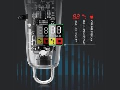 ریش تراش و ماشین اصلاح شارژی کمی Kemei Km-Ng108 Usb Transparent Body Hair Cutting Machine