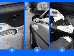 سطل زباله چندمنظوره بیسوس Baseus Gentleman Style Vehicle-mounted Trash Can CRLJT-01