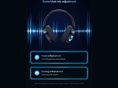 هدست گیمینگ بیسیم بیسوس Baseus AeQur GH02 Gaming Wireless Headphone A00050800211-00