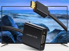 فروش تبدیل HDMI به VGA یوگرین UGREEN 50288 HDMI to VGA Converter with Audio