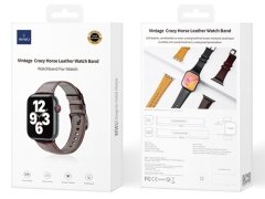 خرید بند اپل واچ 42، 44، 45 و 49 میلی‌متر ویوو WIWU 42/44/45/49 Crazy horse leather watch band Wi-WB003