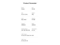 پاوربانک وایرلس 10000 مگ سیف مک دودو  Mcdodo MC-426 15W Magnetic Wireless Power Bank 10000mAh
