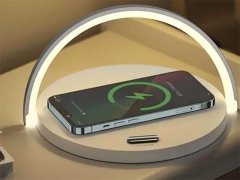 خرید چراغ، استند و شارژر وایرلس ۱۵ وات چند کاره ایکس او XO WX030 15W Wireless Charger ,Night Light ,Phone Holder