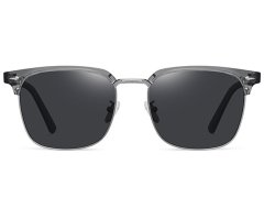 خرید عینک دودی پولاریزه karen bazaar LY2306 New men's business polarized sunglasses TR90m