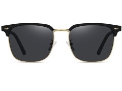 کیفیت عینک دودی پولاریزه karen bazaar LY2306 New men's business polarized sunglasses TR90m