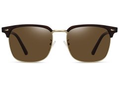 قیمت عینک  دودی پولاریزه karen bazaar LY2306 New men's business polarized sunglasses TR90m