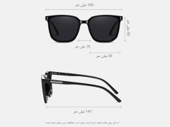 کیفیت عینک آفتابی پولاریزه karen bazaar CP3723 Polarized Sunglasses Large Frame Sunglasses TR Frame