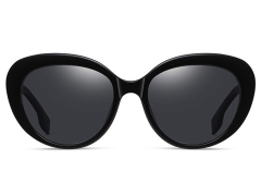 فروش عینک آفتابی زنانه پولاریزه karen bazaar LY2320 Korean version of small-frame cat-eye sunglasses