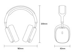 هدفون بی سیم با قابلیت حذف نویز بیسوس Baseus Bowie H2 Noise-Cancelling Wireless Headphone