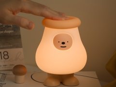 لامپ ال ای دی خواب فانتزی رومیزی شارژی MUID Mushroom Boy Night Lamp H-L
