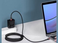 سیم شارژر دو سر تایپ سی 100 وات 2 متری بیسوس Baseus Cafule PD2.0 100W Type-C to Type-C cable 2m