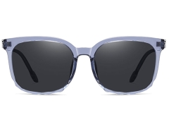 خرید عینک دودی زنانه پلاریزه karen bazaar B0760 Korean style trendy sunglasses for women