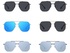 قیمت عینک آفتابی مردانه پلاریزه طرح کلاسیک karen bazaar CP2261 Classic Men's Cycling Sunglasses Metal