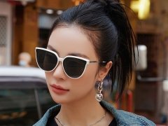 خرید عینک آفتابی یو وی 400 زنانه و مردانه karen bazaar TR2189 Korean style fashion sunglasses