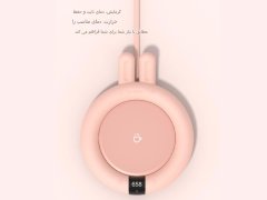 زیر لیوانی حرارتی سه سرعته three-speed timed heating coaster 353A