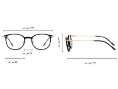 فروش عینک ضد نور آبی karen bazaar B2707 New beta titanium anti-blue light optical glasses