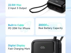 پاور بانک تایپ سی و یو اس بی 22.5 وات 20000 همراه با کابل لایتنینگ مک دودو Mcdodo MC-371 Power Bank 20000mAh 22.5W