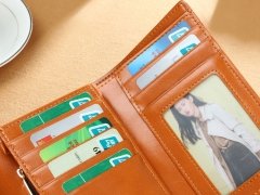 کیفیت کیف پول زنانه IOS/Aiguoshi Wallet women's short 2013