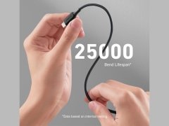 کابل شارژ سریع تایپ سی به لایتنینگ 30 سانتی‌متری انکر Anker USB-C to Lightning Cable A8831H11