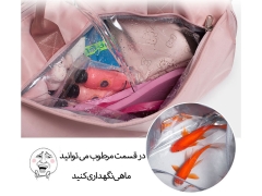 قیمت کیف باشگاه زنانه women's Sports fitness bag large capacity 5928