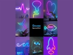 بهترین ریسه هوشمند 3 متری گووی Govee Neon LED strip 3m with WiFi APP Control H61A0
