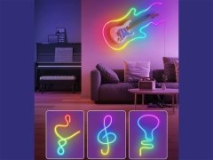 فروش ریسه هوشمند 3 متری گووی Govee Neon LED strip 3m with WiFi APP Control H61A0
