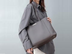 خرید کیف شانه ای زنانه با ظرفیت بزرگ new fashion trendy genuine leather women's bag 5180