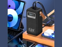 پاوربانک 60000 یو اس بی، تایپ سی و لایتنینگ 22.5 وات ارلدام EARLDOM EET-PD16 Power Bank 60000mAh