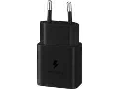 آداپتور و کابل تایپ سی اصلی فست شارژ 15 وات سامسونگ Samsung 15W Type-C With Type-C Cable