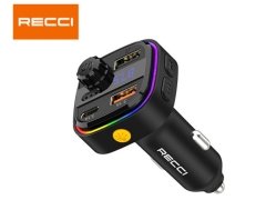 فروش شارژر فندکی دو پورت تایپ سی و یو اس بی  30  وات رسی  RQ08