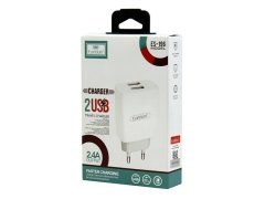 شارژر دیواری یو اس بی 2.4 آمپر ارلدام Earldom ES-196 Wall Charger Duble USB