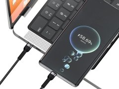 کابل فست دو سر تایپ سی به لایتنینگ و تایپ سی 65 وات 1.2 متری رسی