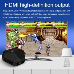 فروش کنسول بازی X6 4K HD بی سیم با جعبه بازی مینی بازی های کلاسیک X6 4K HD Wireless Game Console with 15,000+ Classic Mini Games Game Box