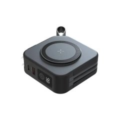 فروش پاوربانک یو اس بی، تایپ سی و مگ سیف 5 کاره 15 وات 10000 پورودو PD-PBFCH028