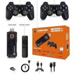کنسول بازی + اندروید باکس با ظرفیت 64 گیگ