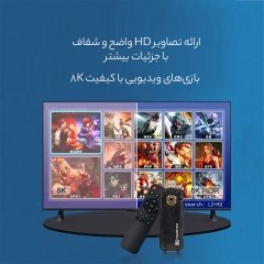 خرید کنسول بازی + اندروید باکس با ظرفیت 64 گیگ