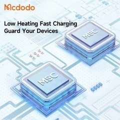 خرید کابل تبدیل لایتنینگ به تایپ سی مک دودو 1.2 متر