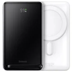 شارژر همراه و بیسیم مگنتی استنددار بیسوس Baseus PPCX000003 Wireless Fast Charge Power Bank 20W