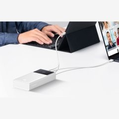 فروش پاوربانک فست شارژ تایپ سی و یو اس بی 65  وات 20000 بیسوس
