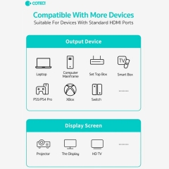 کابل انتقال تصویر تایپ سی به اچ‌دی‌ام‌آی 3 متری کوتتسی
