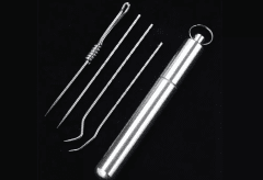 ابزار مراقبت از دندان و گوش فلزی ضد زنگ storage oral tooth cleaning tool