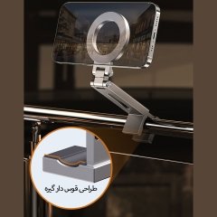 هولدر گوشی موبایل و تبلت قابل اتصال به لبه میز و تخت