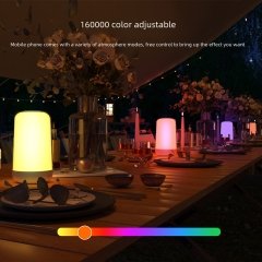 چراغ خواب دیمر دار قابل شارژ بلوتوثی
