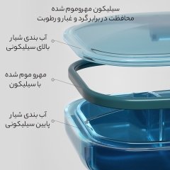 سازمان دهنده قرص مهرو موم شده  6 عددی