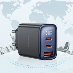 خرید شارژر دیواری تایپ سی و یو اس بی فست شارژ 30 وات مک دودو
