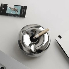 جاخاکستری سیگار فولادی طرح دونات